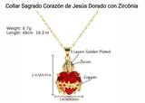 Combo Jesús Confort: Peluche que Respira + Collar del Sagrado Corazón