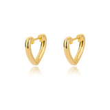 Round Heart Earrings