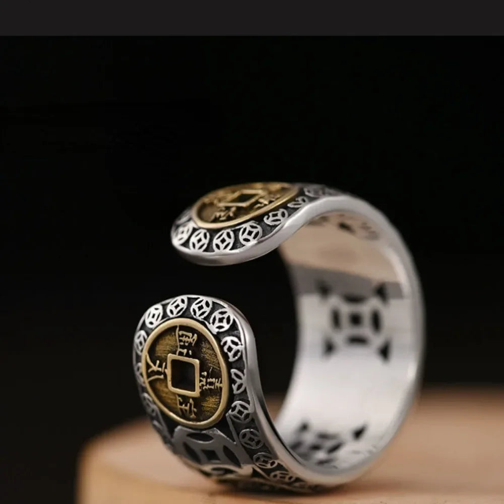 Anillo de los 5 Emperadores símbolo de prosperidad y protección