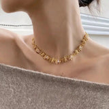 vintage weaved choker and earrings jewelry set