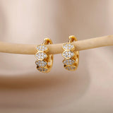Round Heart Earrings