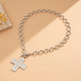 stainless steel cross buckle jewelry design
