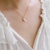 Block Dog & Cat Necklace