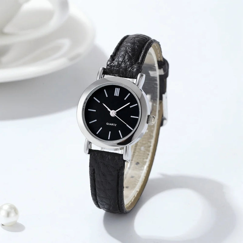 fashion casual small dial watch for women