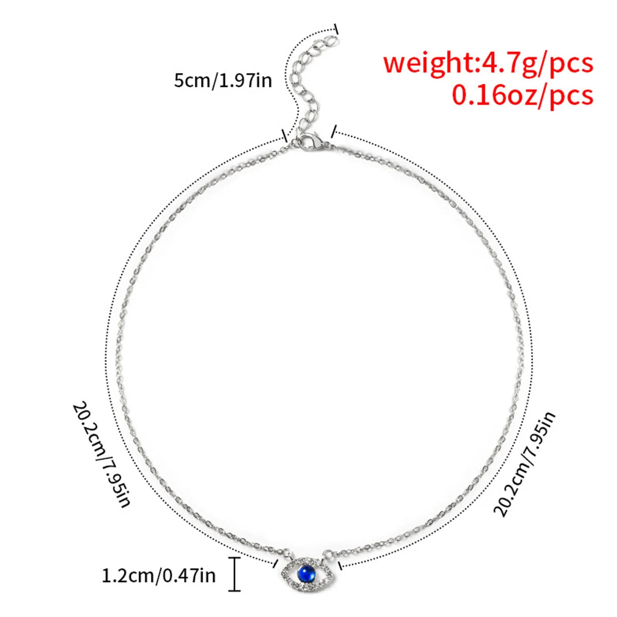 shimmering evil eye pendant jewelry design