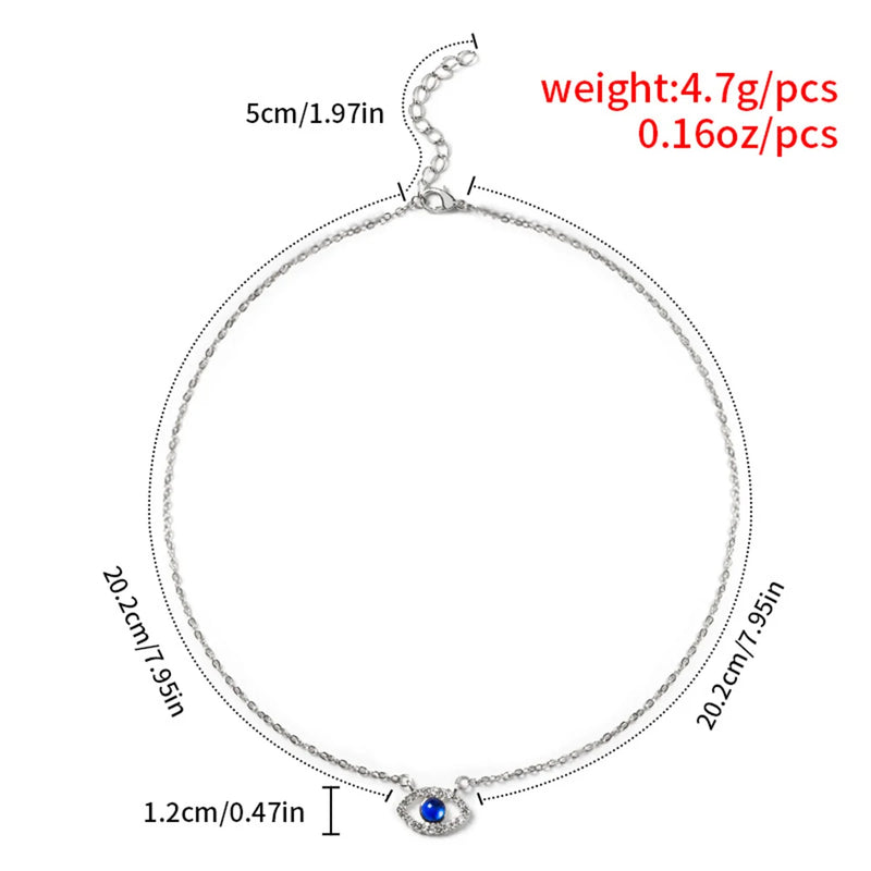 shimmering evil eye pendant jewelry design