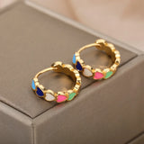 Round Heart Earrings