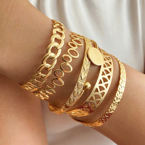 Open Bangle Set