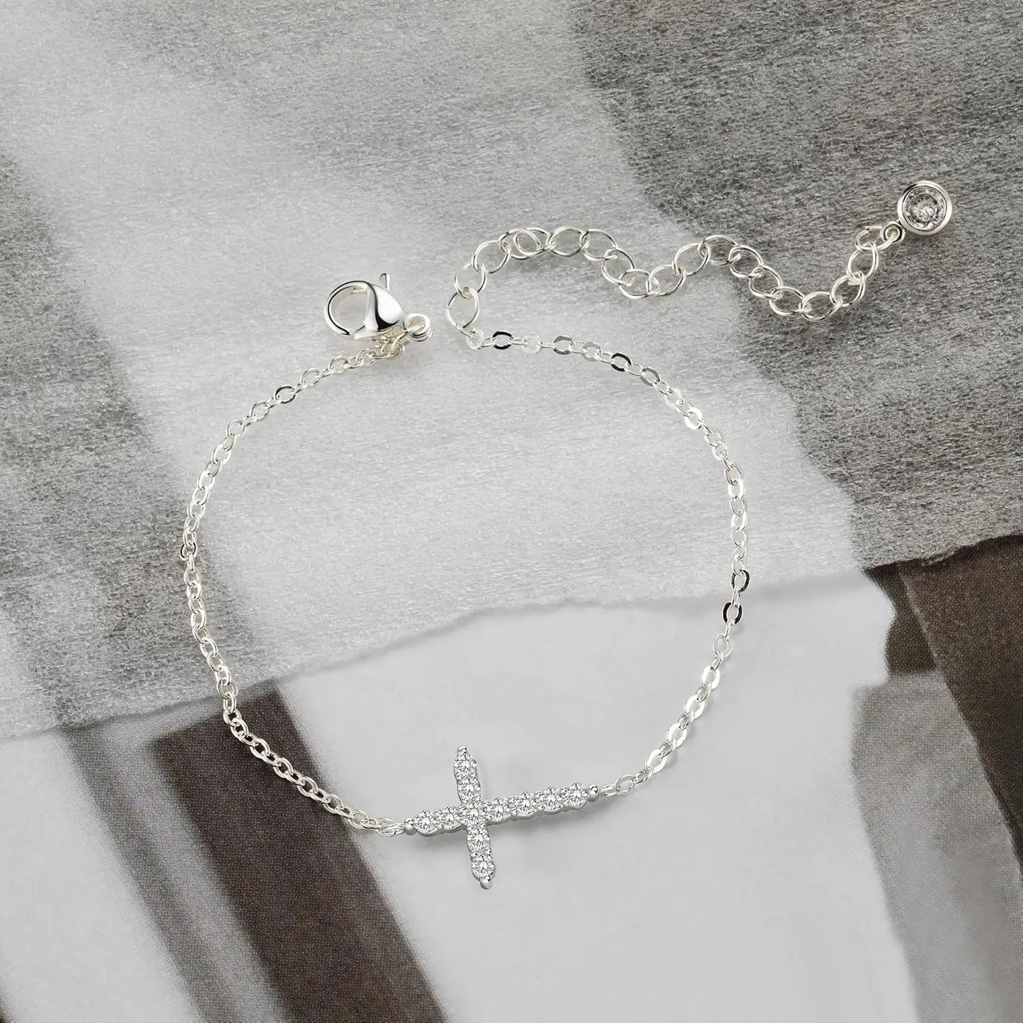 Dainty Cross Bracelet